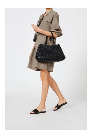 Santa Croce Big black tote bag DRAGON DIFFUSION | 8892BLACK